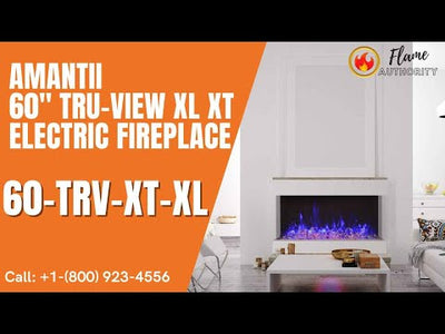 Amantii Tru View XT XL 60" Electric Fireplace 60-TRV-XT-XL