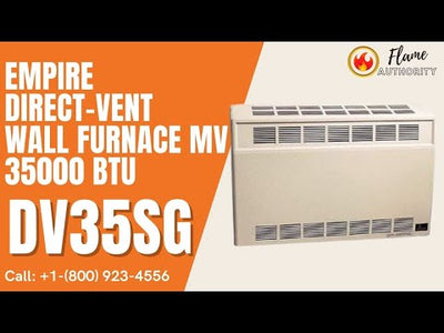 Empire Direct-Vent Wall Furnace MV 35000 BTU DV35SG