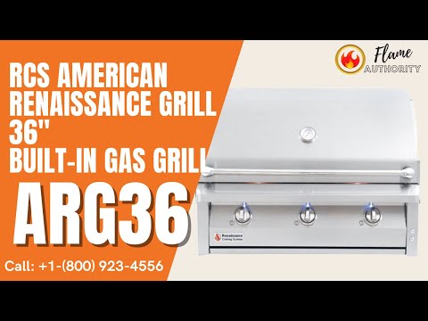 RCS American Renaissance Grill 36" Built-In Gas Grill ARG36