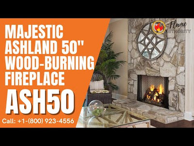 Majestic Ashland 50" Wood-Burning Fireplace ASH50