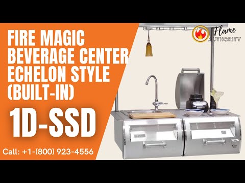 Fire Magic Beverage Center Echelon Style (built-in) 1D-SSD