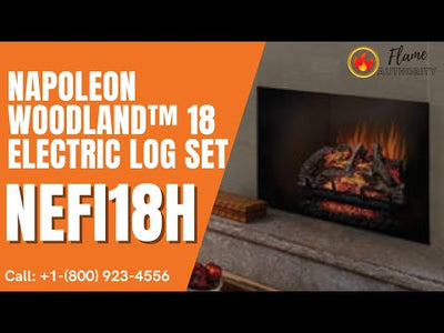 Napoleon Woodland 18 Electric Fireplace Log Set NEFI18H