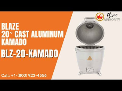 Blaze 20″ Cast Aluminum Kamado BLZ-20-KAMADO