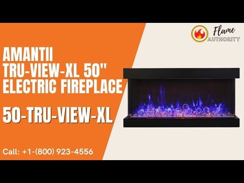 Amantii Tru View XL Deep Smart 50" Electric Fireplace 50-TRU-VIEW-XL