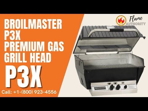 BroilMaster P3X Premium Gas Grill Head