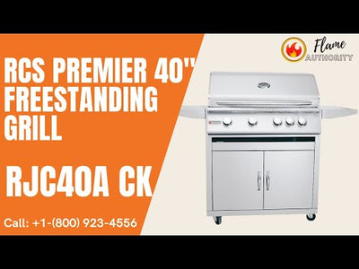 RCS Premier 40" Freestanding Grill RJC40A CK