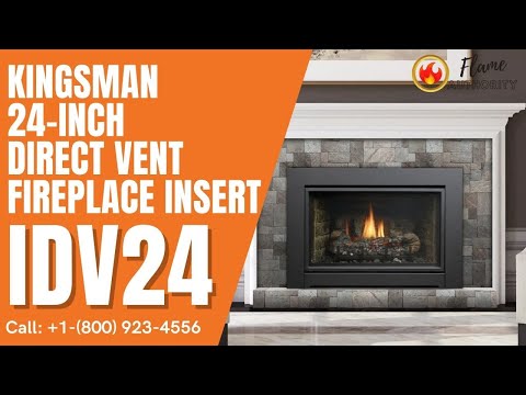 Marquis by Kingsman Capri 24-inch Direct Vent Fireplace Insert IDV24