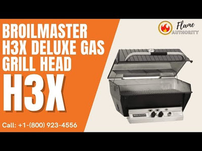 BroilMaster H3X Deluxe Gas Grill Head