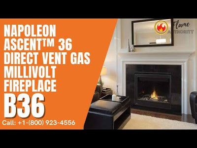 Napoleon Ascent™ 36 Direct Vent Gas Millivolt Fireplace B36