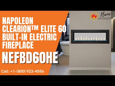 Napoleon Clearion™ Elite 60 Built-In Electric Fireplace NEFBD60HE