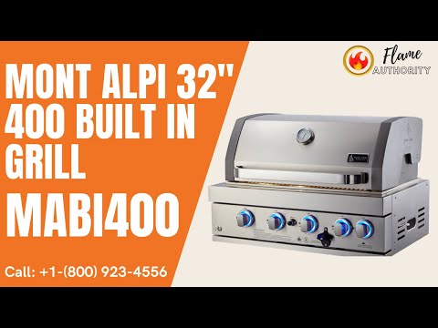 Mont Alpi 32" 400 Built-In Grill MABi400