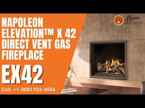 Napoleon Elevation™ X 42 Direct Vent Gas Fireplace EX42