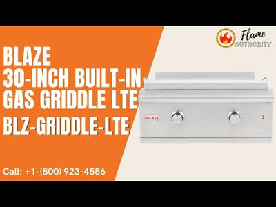 Blaze 30-Inch Built-in Gas Griddle LTE BLZ-GRIDDLE-LTE