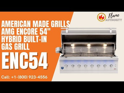 American Made Grills AMG Encore 54" Hybrid Built-in Gas Grill ENC54