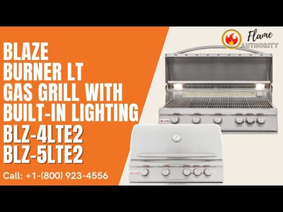 Blaze 40" 5-Burner LTE Gas Grill with Built-in Lighting BLZ-5LTE2