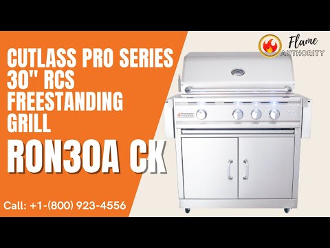 RCS Cutlass Pro Series 30" Freestanding Grill RON30A CK