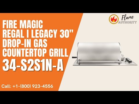 Fire Magic Regal I Legacy 30" Drop-In Gas Countertop Grill