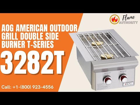 AOG American Outdoor Grill Double Side Burner T-Series