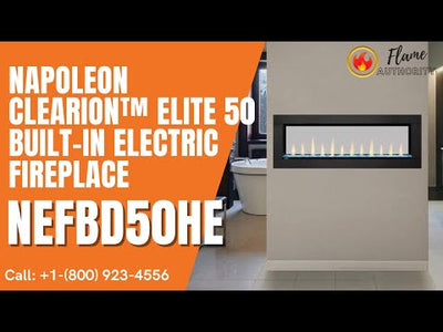 Napoleon Clearion™ Elite 50 Built-In Electric Fireplace NEFBD50HE