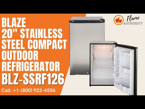 Blaze 20" compact refrigerator 4.4 CF - BLZ-SSRF126