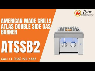 American Made Grills Atlas Double Side Gas Burner - ATSSB2