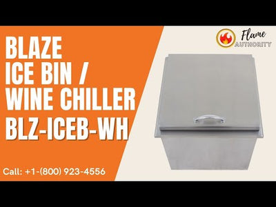 Blaze Ice Bin / Wine Chiller-Blz-Iceb-Wh
