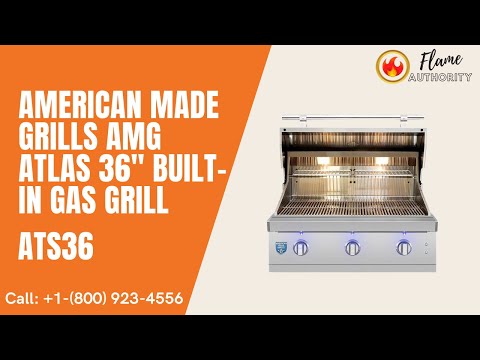 American Made Grills AMG Atlas 36" Built-in Gas Grill ATS36