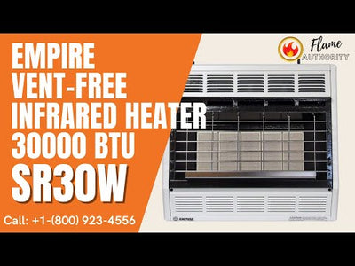 Empire Vent-Free Infrared Heater 30000 BTU SR30W