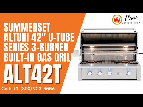 Summerset Alturi 42" U-Tube Series 3-Burner Built-In Gas Grill ALT42T