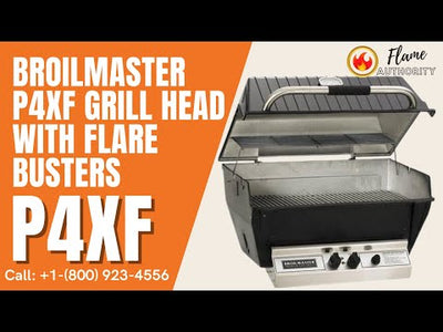 BroilMaster P4XF Grill Head with Flare Busters