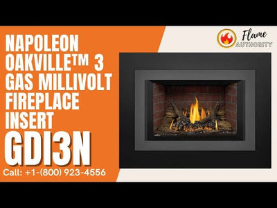 Napoleon Oakville™ 3 Gas Millivolt Fireplace Insert GDI3N