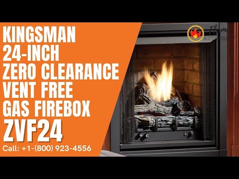 Kingsman 24-inch Zero Clearance Vent Free Gas Firebox - ZVF24