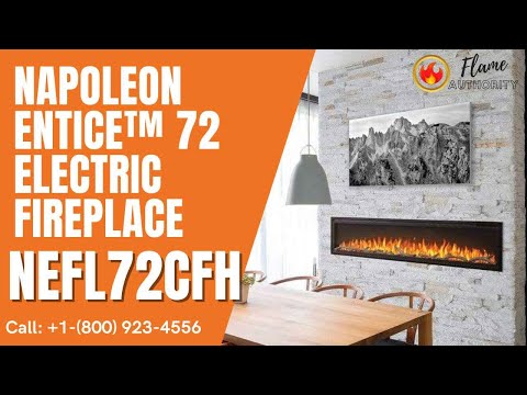Napoleon Entice™ 72 Electric Fireplace NEFL72CFH