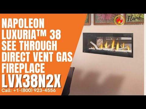 Napoleon Luxuria™ 38 See Through Direct Vent Gas Fireplace LVX38N2X