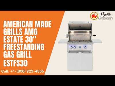 American Made Grills AMG Estate 30" Freestanding Gas Grill ESTFS30