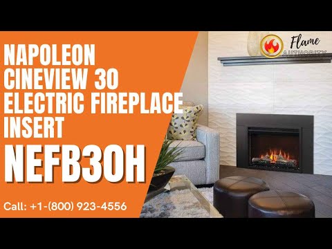 Napoleon Cineview 30 Electric Fireplace Insert NEFB30H