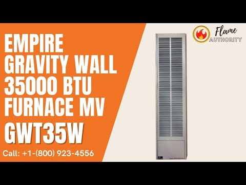 Empire Gravity Wall 35000 BTU Furnace MV GWT35W