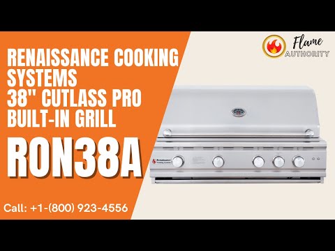 RCS Cutlass Pro Series 38" Built-in Grill RON38A