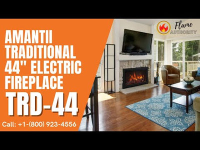 Amantii Traditional 44" Electric Fireplace TRD-44