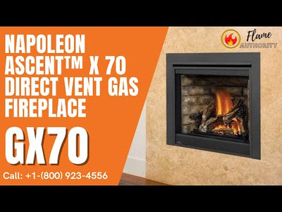Napoleon Ascent™ X 70 Direct Vent Gas Fireplace GX70