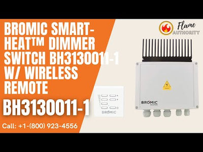 Bromic Smart-Heat™ Dimmer Switch BH3130011-1 w/ Wireless Remote