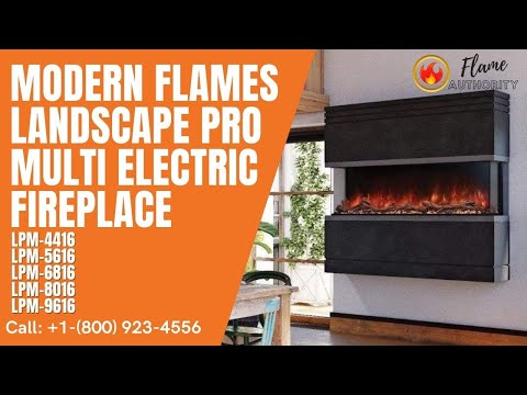 Modern Flames Landscape Pro Multi 68" 3-Sided Electric Fireplace LPM-6816