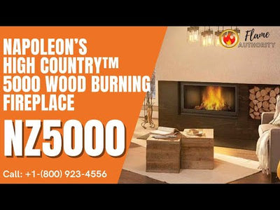 Napoleon’s High Country™ 5000 Wood Burning Fireplace NZ5000