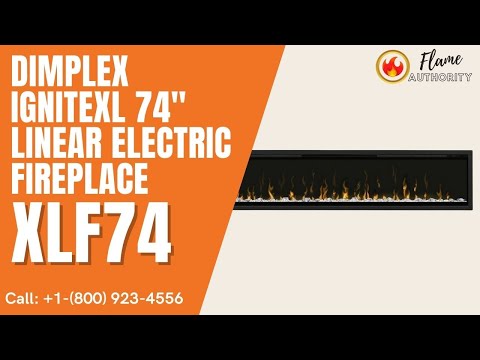 Dimplex IgniteXL 74" Linear Electric Fireplace XLF74