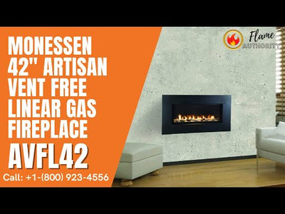 Monessen Artisan 42" Vent Free Gas Fireplace AVFL42NTSC