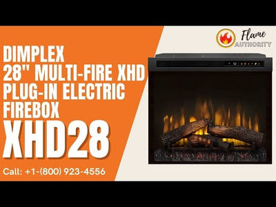 Dimplex 28" Multi-Fire XHD Plug-in Electric Firebox