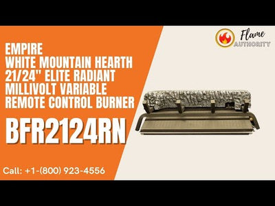 Empire White Mountain Hearth 21/24" Elite Radiant Millivolt Variable Remote Control Burner BFR2124RN