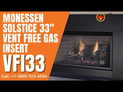 Monessen Solstice 33" Vent Free Gas Insert VFI33