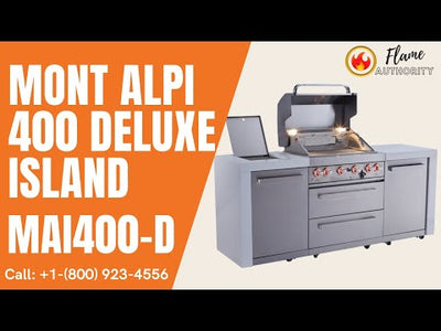 Mont Alpi 400 Deluxe Island Grill MAi400-D