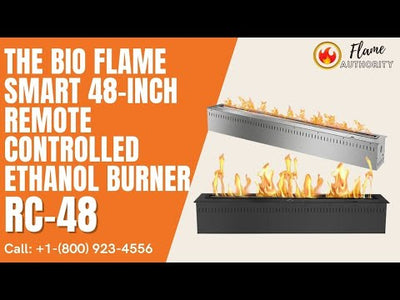 The Bio Flame Smart 48-inch Remote Controlled Ethanol Burner